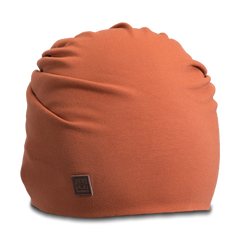 Čepice skořicová beanie