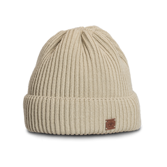 Čepice béžová pletená 